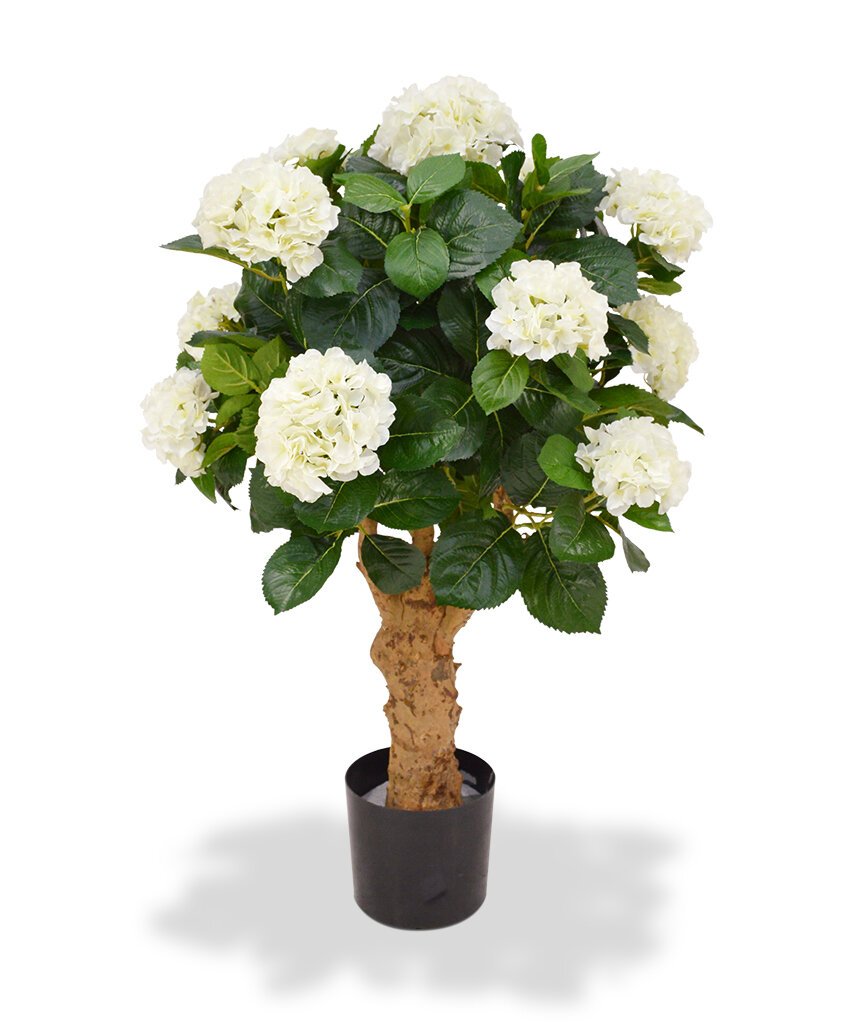 Umělá krémová Hydrangea Deluxe 90 cm