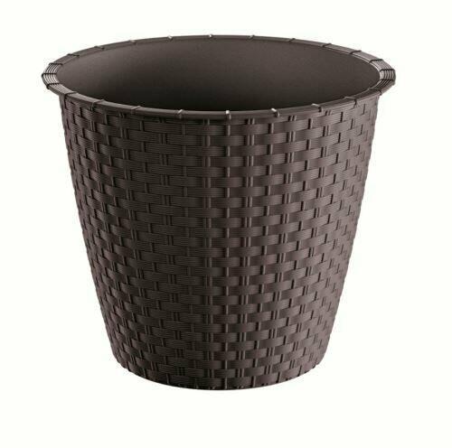 Květináč bez misky RATOLLA ROUND umbra 14,7cm