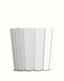 Květináč BOARDEE BASIC bílý 19,9cm