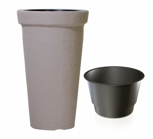 Květináč CLASSIC TOWER mocca 48cm