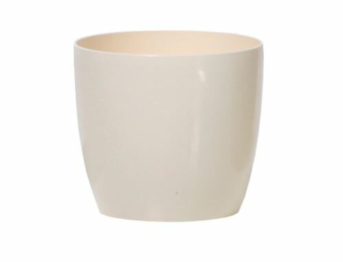Květináč COUBI kulatý krém 15cm