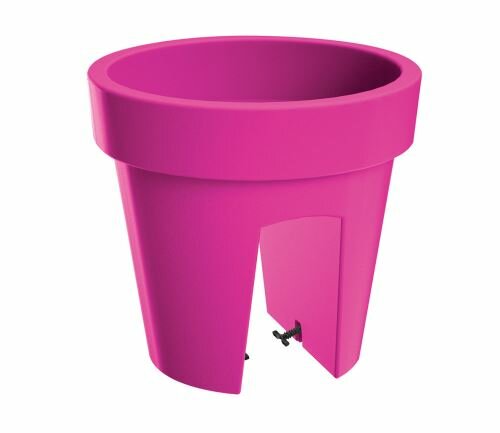 Květináč na zábradlí LOFLY RAILING fuchsie 24,5cm