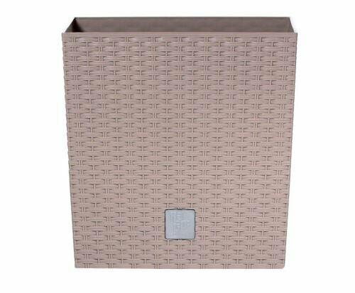 Květináč RATO LOW + vklad mocca 40cm