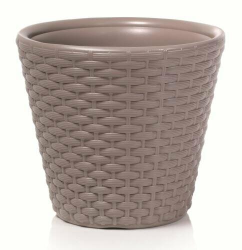 Květináč RATO mocca 34,8 cm