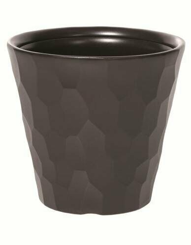 Květináč ROCKA umbra 29,3 cm