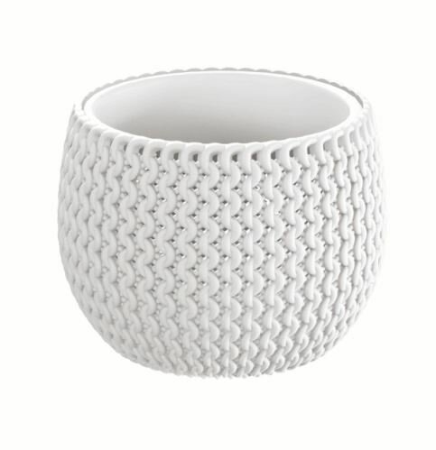 Květináč s vkladem SPLOFY BOWL bílý 18cm