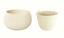 Květináč s vkladem SPLOFY BOWL krémový 47,8 cm