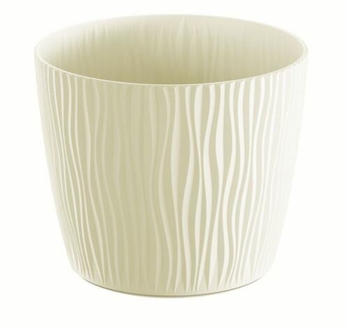 Květináč SANDY krémový 10,8cm