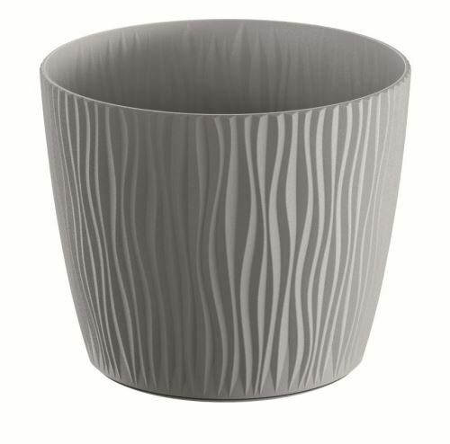 Květináč SANDY šedý kámen 18,8cm