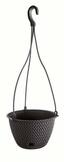 Květináč závěsný SPLOFY ROUND W antracit 27cm