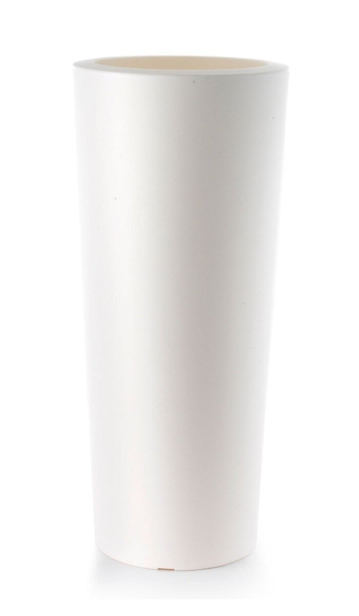Květináč Cono 40 x 90 cm - bílý