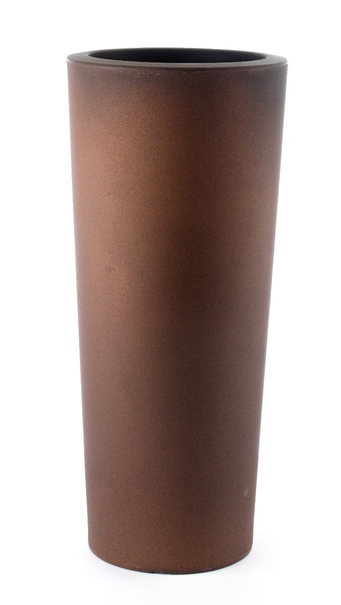 Krásný bronzový květináč 30x68 cm
