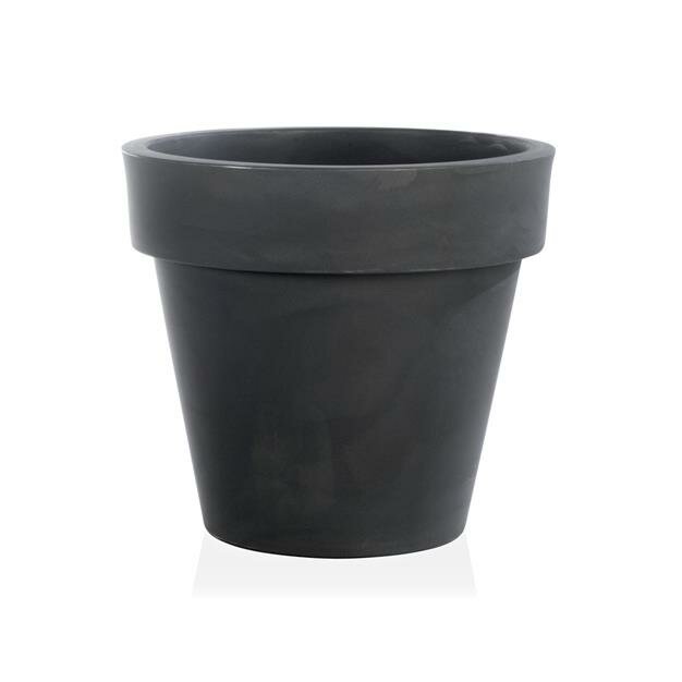 Standardní květináč Vaso 50 cm - antracitový
