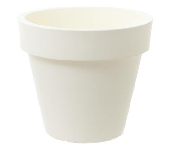 Standardní květináč Vaso 30cm - bílý