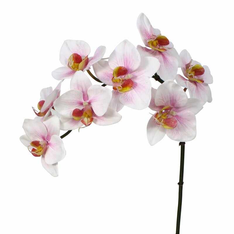 Umělá Orchidea Phalaenopsis 80 cm - růžová