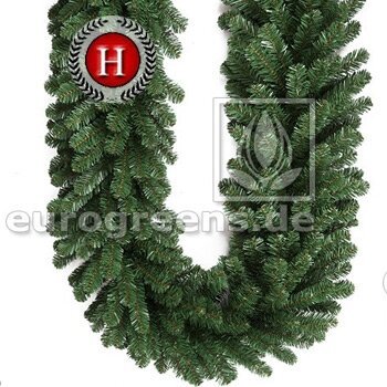 Umělá girlanda borovice Kensington 250 cm 40 cm průměr