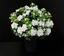 Umělá kytice Belgická Azalka bílá 40 cm