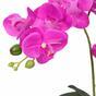 Umělá orchidej cyklámenová 49 cm