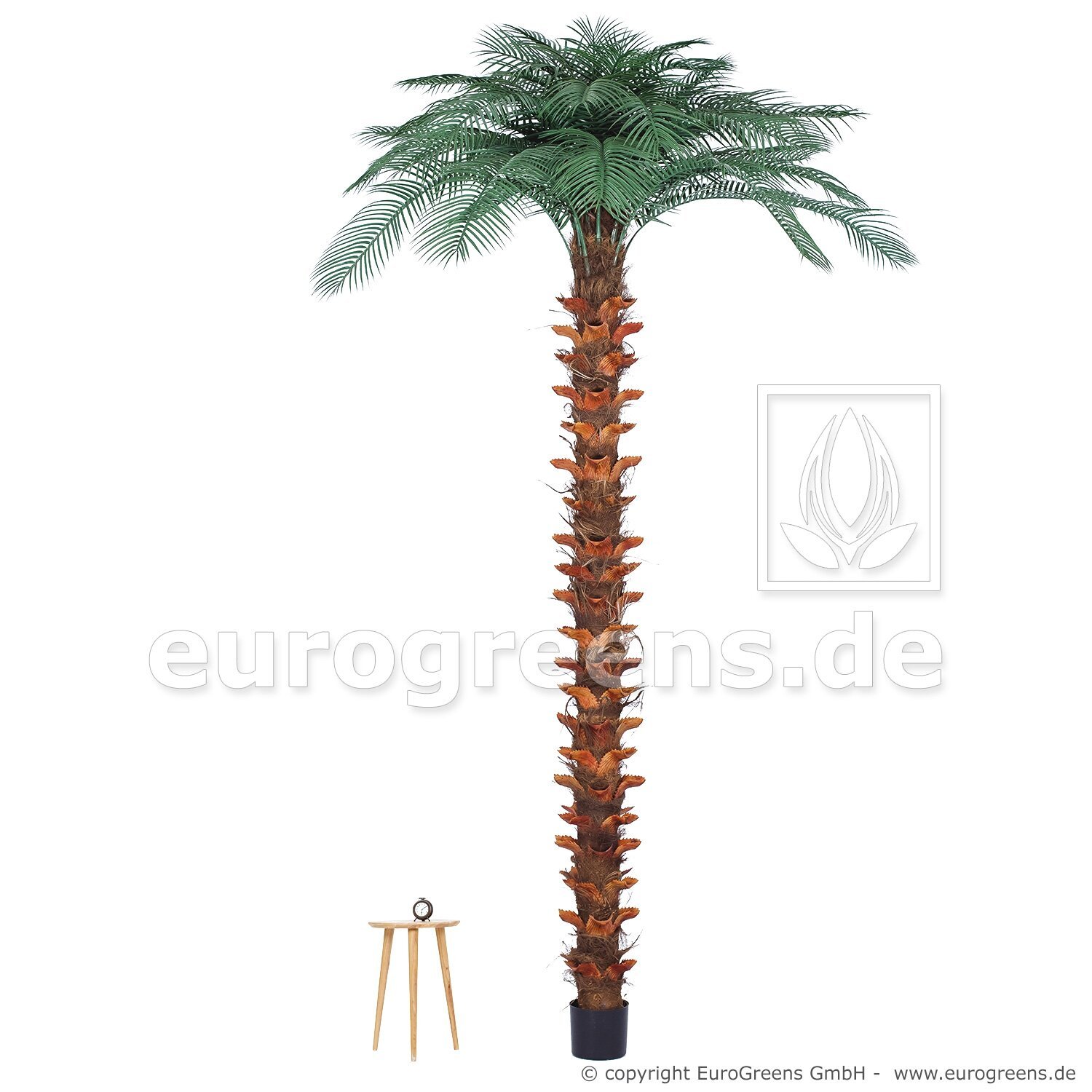 Umělá palma Pindo, odolná vůči povětrnostním vlivům 300 cm