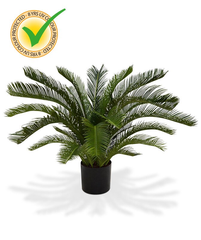 Umělá palma Cycas Deluxe 80 cm