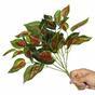 Umělá rostlina Bazalka červená 25 cm