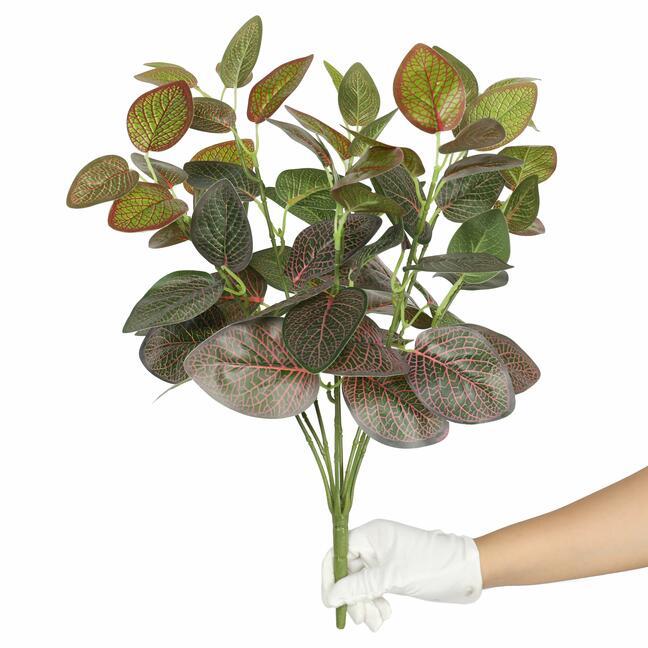 Umělá rostlina fitónie červená 45 cm