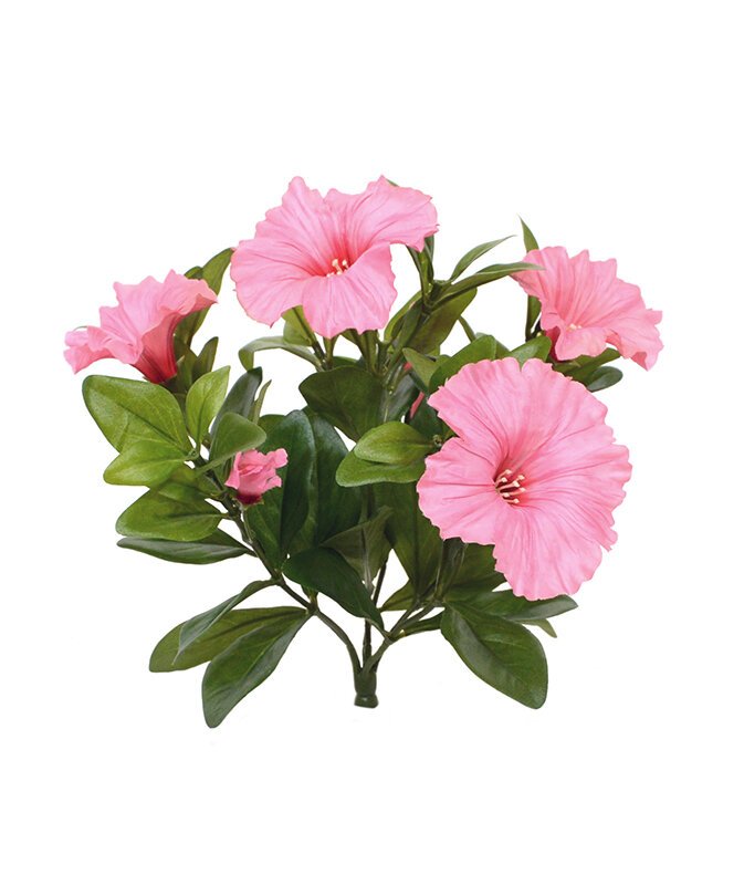 Umělá rostlina Petunie 25 cm - růžová