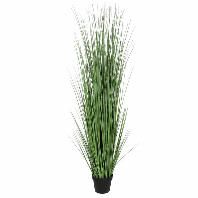 Umělá tráva Ozdobnice čínská tmavě zelená 150 cm