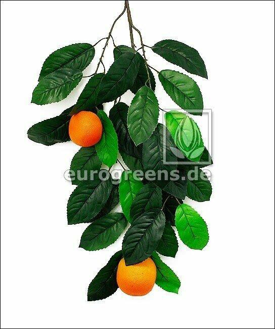 Umělá větev Pomeranč s plody