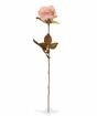 Umělá větev Růže růžová 60 cm