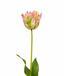 Umělá větev Tulipán zeleno-růžový 70 cm