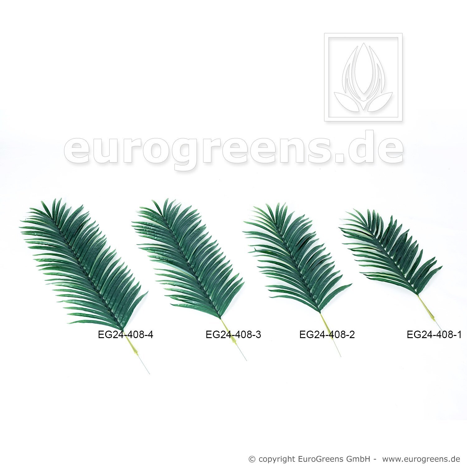 Umělé palmové listy Areca 75 cm