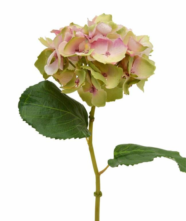 Umělý květ Hortenzie růžový 45 cm