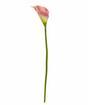 Umělý květ Kala růžový 55 cm