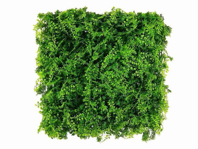 Umělý listnatý panel Kapradina - 50x50 cm