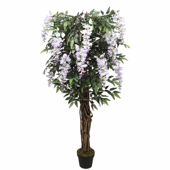 Umělý strom Vistárie fialová 150 cm