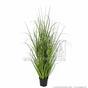 Umělý svazek trávy Miskant obrovský v květináči 70 cm