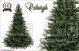 Umělý vánoční stromek Jedle Nobilis Oxburgh 180 cm